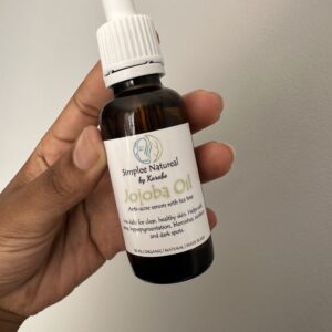 Anti Acne Jojoba And Tea Tree Serum 30 ml